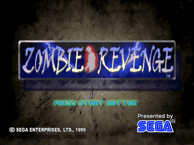 Zombie Revenge Title Screen